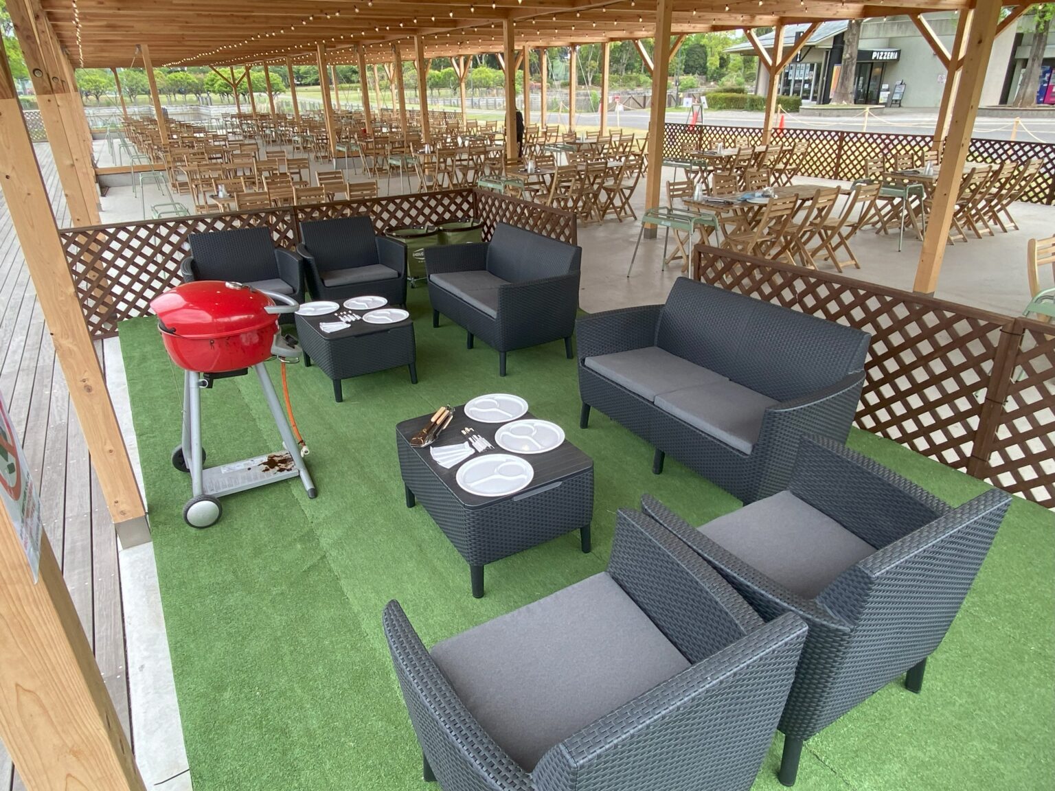 柏の葉公園「KASHIWA BBQ BASE」