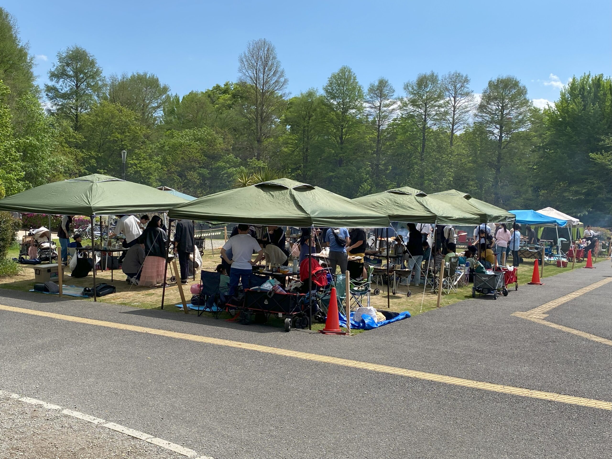 柏の葉公園「KASHIWA BBQ BASE」
